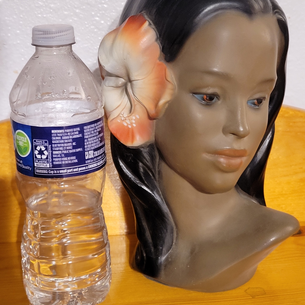 Antique Marwal Hula Lady Bust - Picture 6 of 6